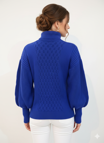 Chunky Knit Turtleneck Sweater | Cozy Women's Pullover